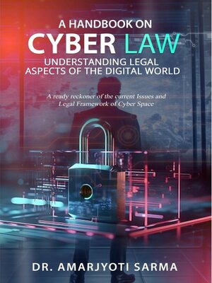 cover image of A Handbook on Cyber Law